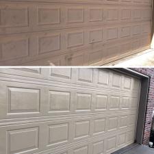 Garage Door Restoration/Oxidation Removal in Little Rock, AR